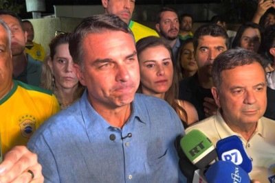 O pedido da cúpula do PL para Flávio ter mais cuidado com o que fala na reta final -  (crédito: Foto: Reprodução/Redes sociais)