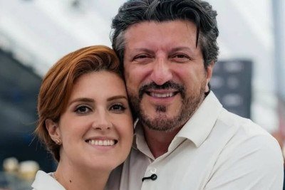 Viúva de Lito Sousa se emociona com homenagem nas redes: Senti sua energia -  (crédito: Tupi)