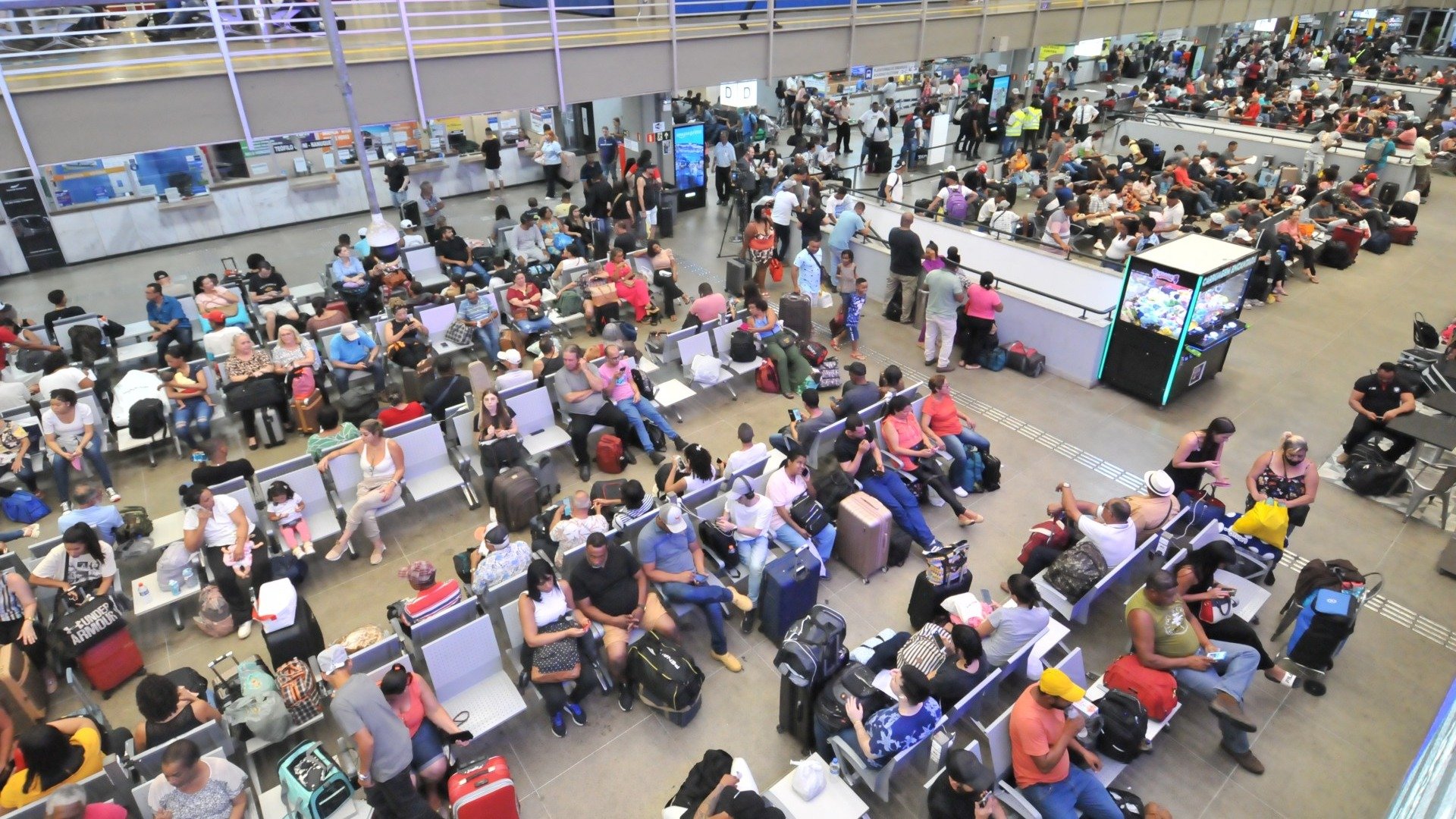 Rodoviária de BH terá 400 viagens extras para receber 270 mil pessoas no feriadão - Marcos Vieira /EM/D.A. Press