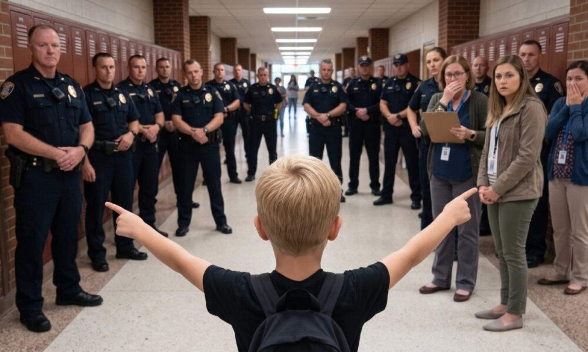 Aluno de 6 anos atira em professora e ameaça policiais e funcionários de escola nos Estados Unidos - (crédito: Tupi)