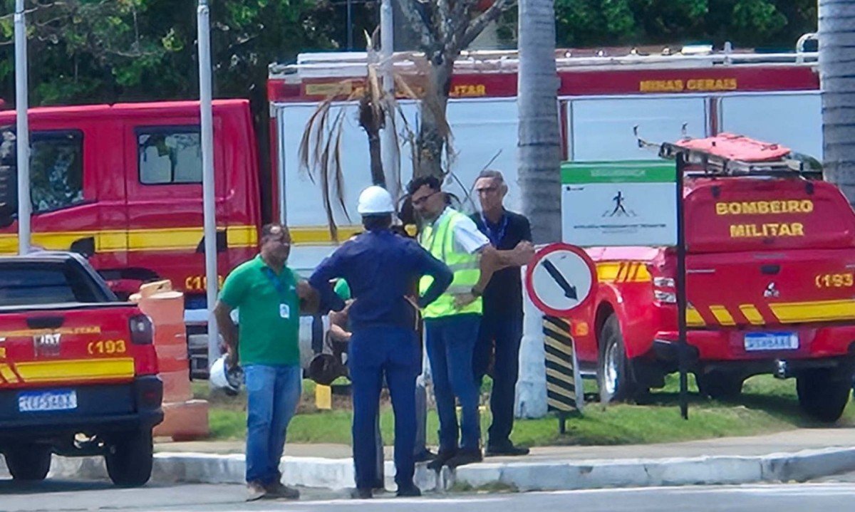 O piloto morreu no acidente. Informações iniciais apontam q ele era o único presente na aeronave - (crédito: Jair Amaral/EM/D.A. Press)
