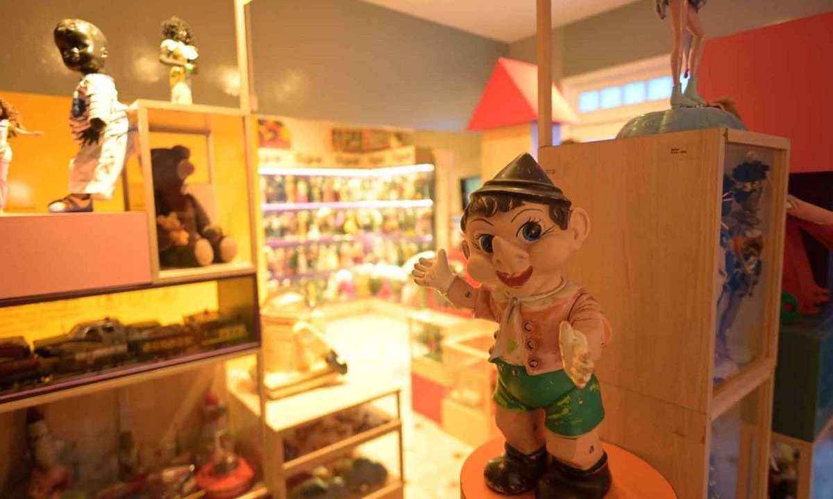 O Museu dos Brinquedos comemora 20 anos com uma série de atividades especiais para as crianças neste fim de semana -  (crédito: Leandro Couri/EM/D.A.Press)