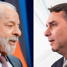 Flávio Bolsonaro superou Lula em um voto em município mineiro - Foto: Ricardo Stuckert / PR e Flávio Bolsonaro/Flickr