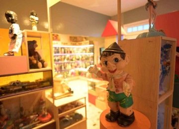O Museu dos Brinquedos comemora 20 anos com uma série de atividades especiais para as crianças neste fim de semana -  (crédito: Leandro Couri/EM/D.A.Press)
