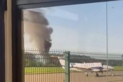 Aeroporto Regional do Vale do Aço -  (crédito: Reprodução/Redes Sociais)