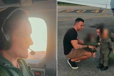 Tenente Emília foi homenageada pelo Comave dois dias antes do acidente aéreo  -  (crédito: Reprodução/Redes Sociais )