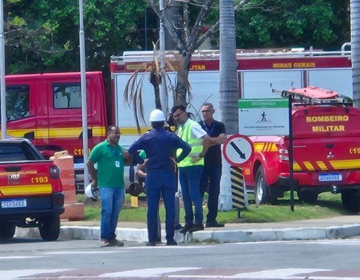 O piloto morreu no acidente. Informações iniciais apontam q ele era o único presente na aeronave - (crédito: Jair Amaral/EM/D.A. Press) O piloto morreu no acidente. Informações iniciais apontam q ele era o único presente na aeronave - (crédito: Jair Amaral/EM/D.A. Press)