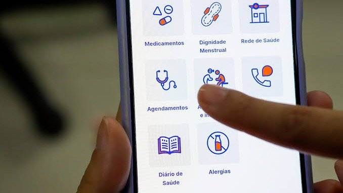 O aplicativo Meu SUS Digital permite agendamentos online e acesso a servi&ccedil;os de sa&uacute;de, incluindo o teleatendimento psicol&oacute;gico -  (crédito: Reprodu&ccedil;&atilde;o)