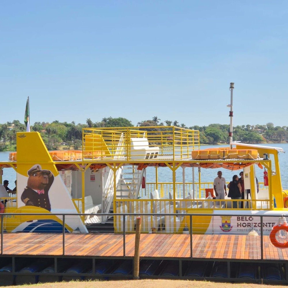 Navegação na Lagoa da Pampulha é retomada neste sábado (10/10)