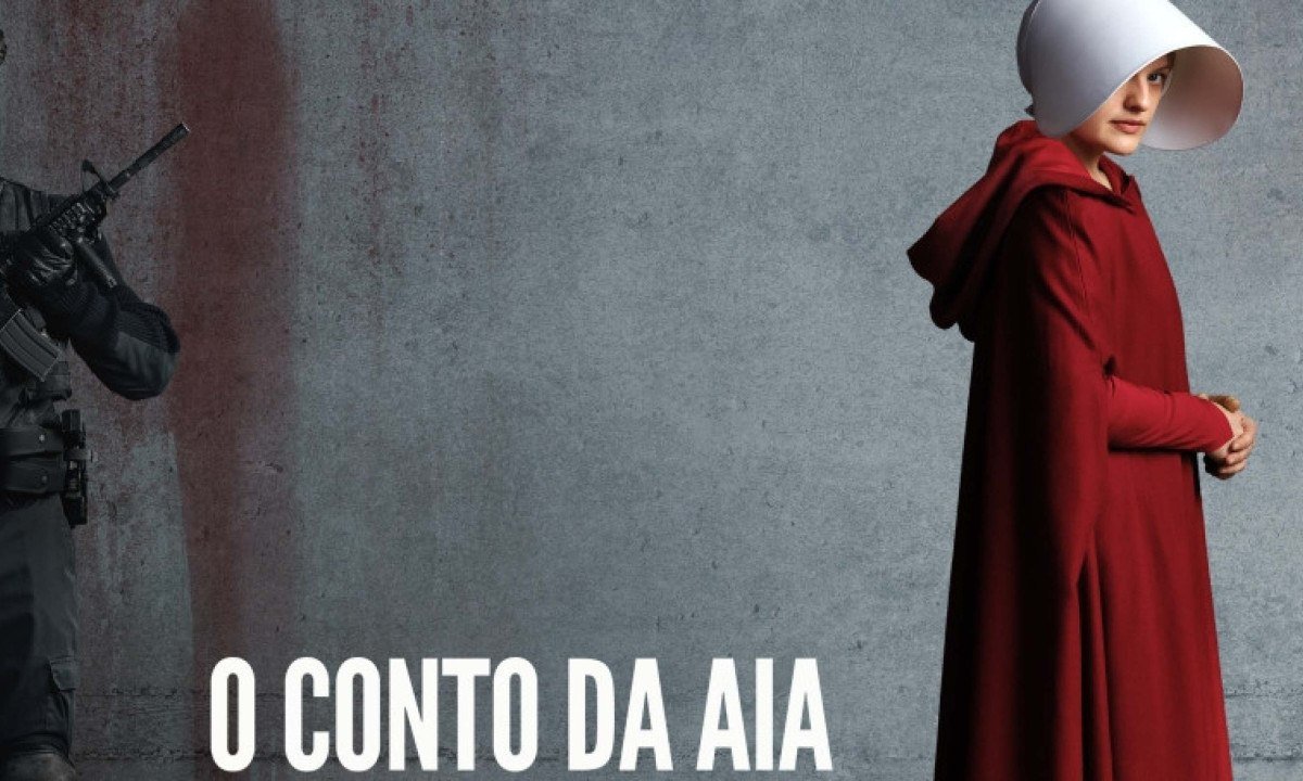 O romance distópico se passa na República de Gilead, um regime teocrático e totalitário criado após um golpe de Estado que derrubou o governo norte-americano -  (crédito: Prime Vídeo)