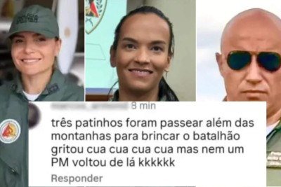 A mãe do suspeito relatou aos militares que ele é dependente químico -  (crédito: Reprodução/Redes Sociais)