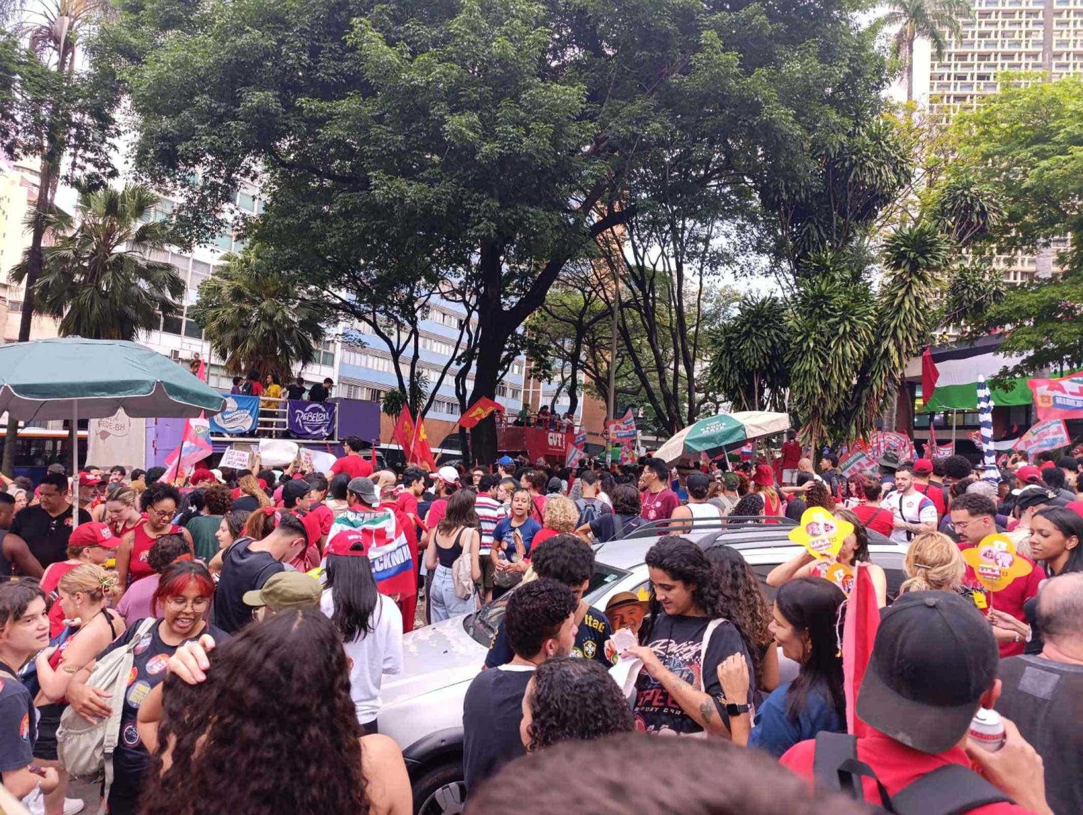 Ato pró-Lula em BH
