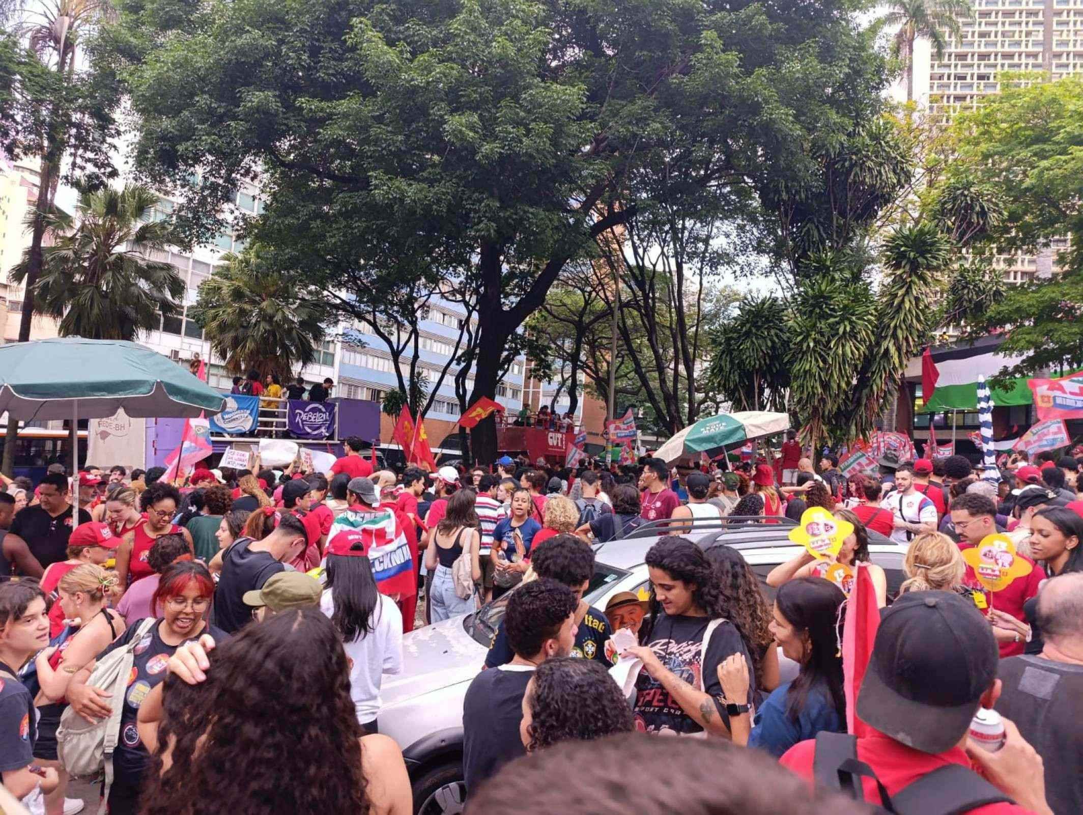 Ato pró-Lula em BH