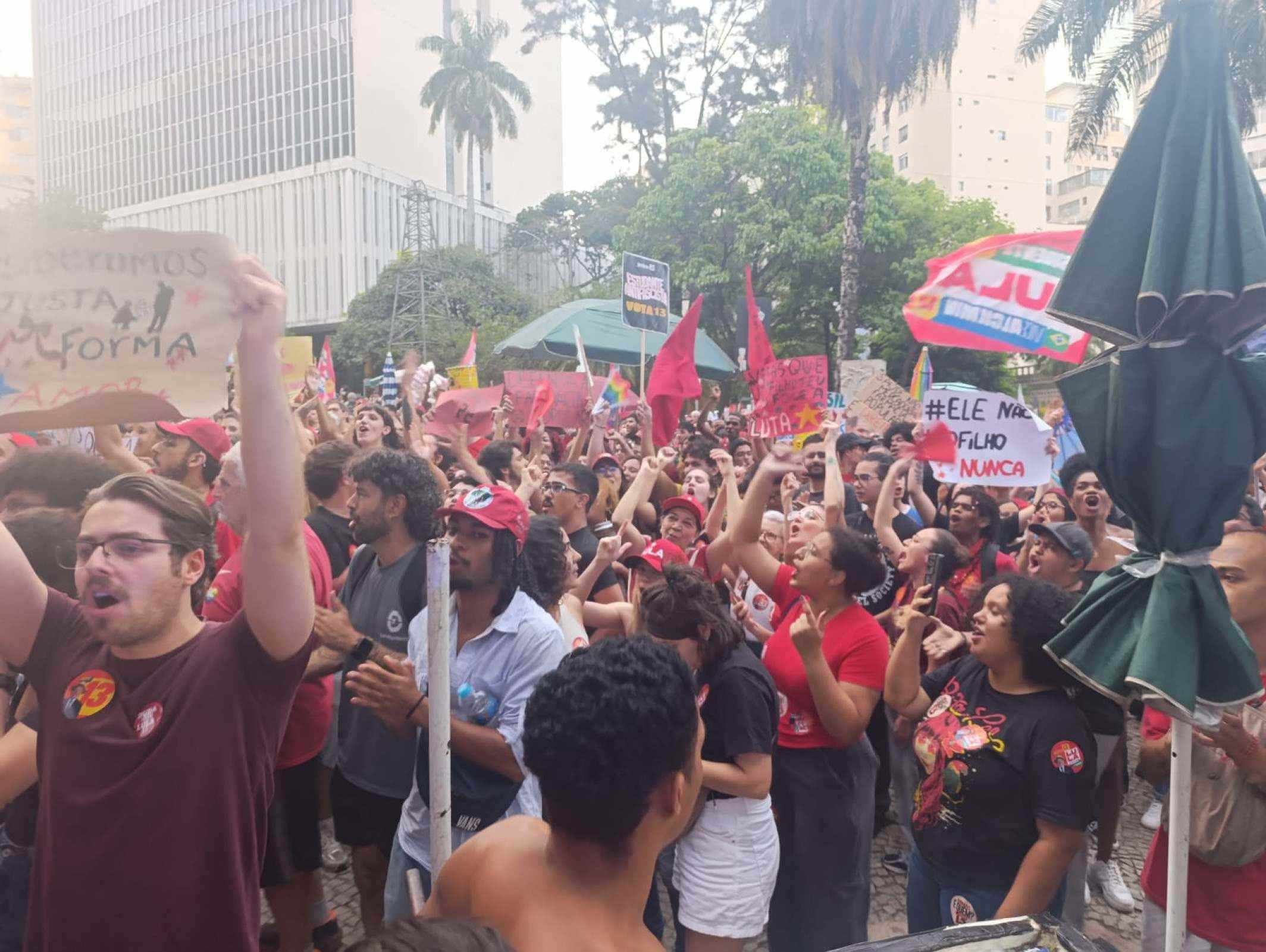 Ato pró-Lula em BH