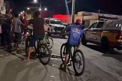 Os suspeitos estão sendo procurados pela polícia  -  (crédito: Reprodução/Redes Sociais)