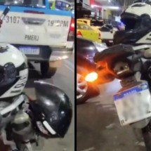 Homem tenta engolir carteira policial em blitz - Tupi