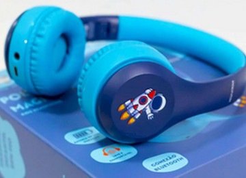 Polyvox mira público infantil com limite de volume nos fones
 -  (crédito: Divulgação)