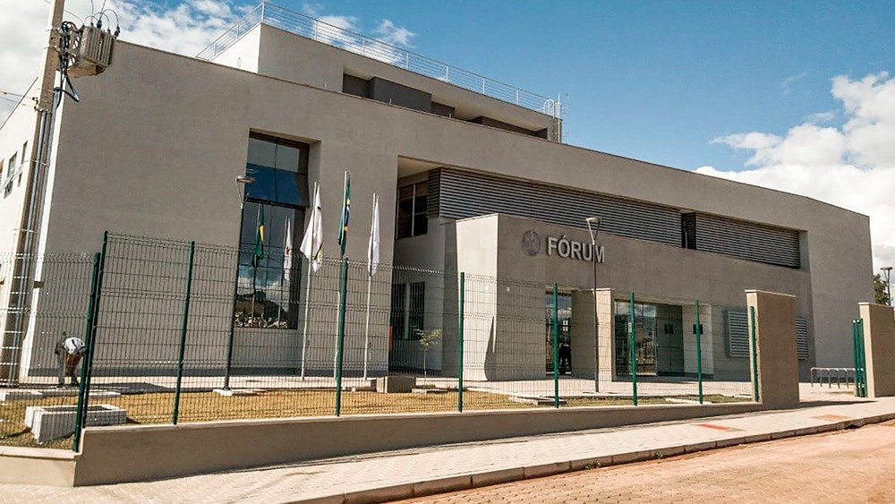 Inst&acirc;ncia da Justi&ccedil;a mineira onde tramitam processos como o de inj&uacute;ria racial, tema da condena&ccedil;&atilde;o mantida pelo TJMG -  (crédito: Augusto Brasil/TJMG)