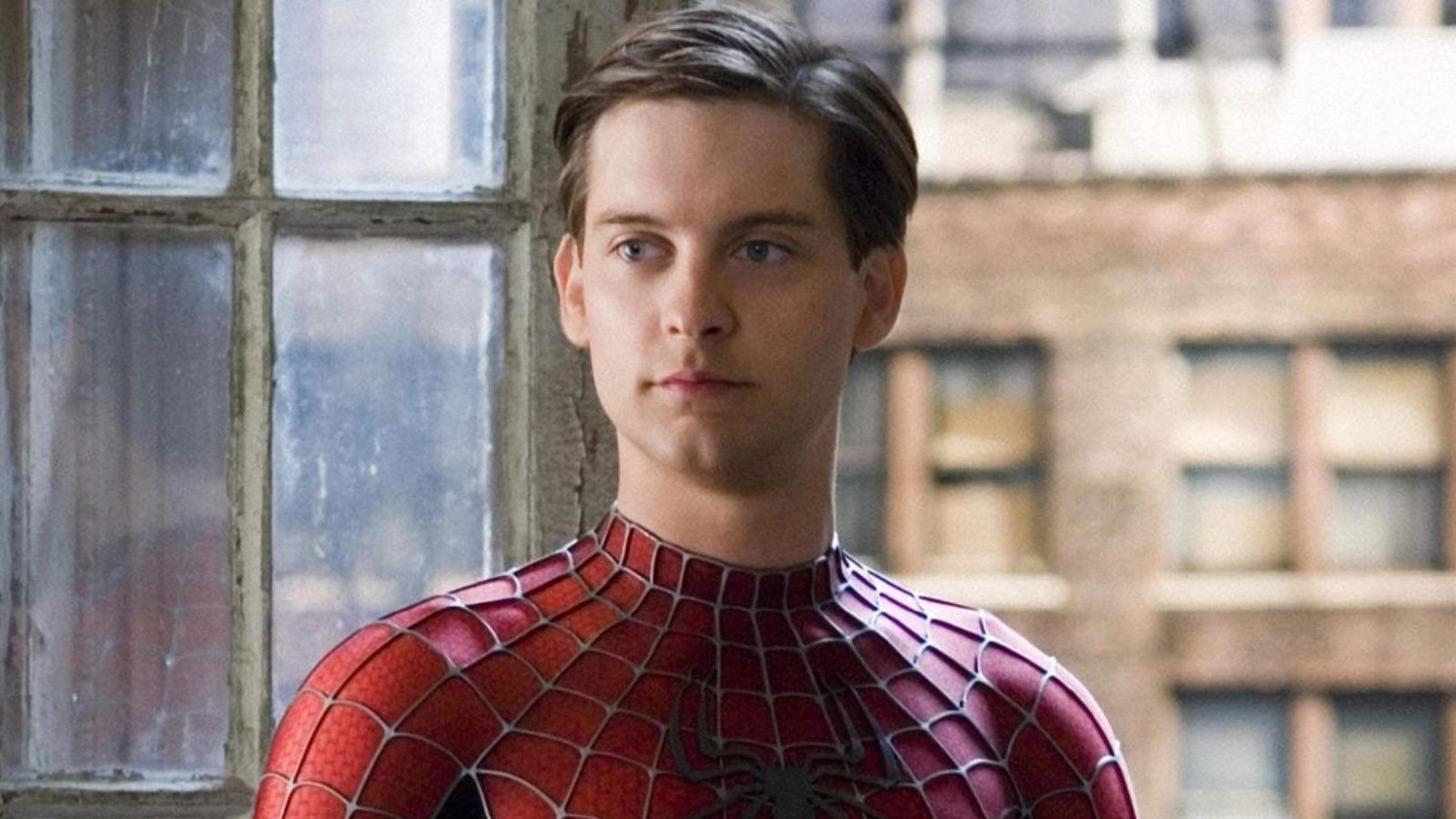 Tobey Maguire, o ic&ocirc;nico Homem-Aranha, marcou presen&ccedil;a no casamento da ex-mulher -  (crédito: Sony)