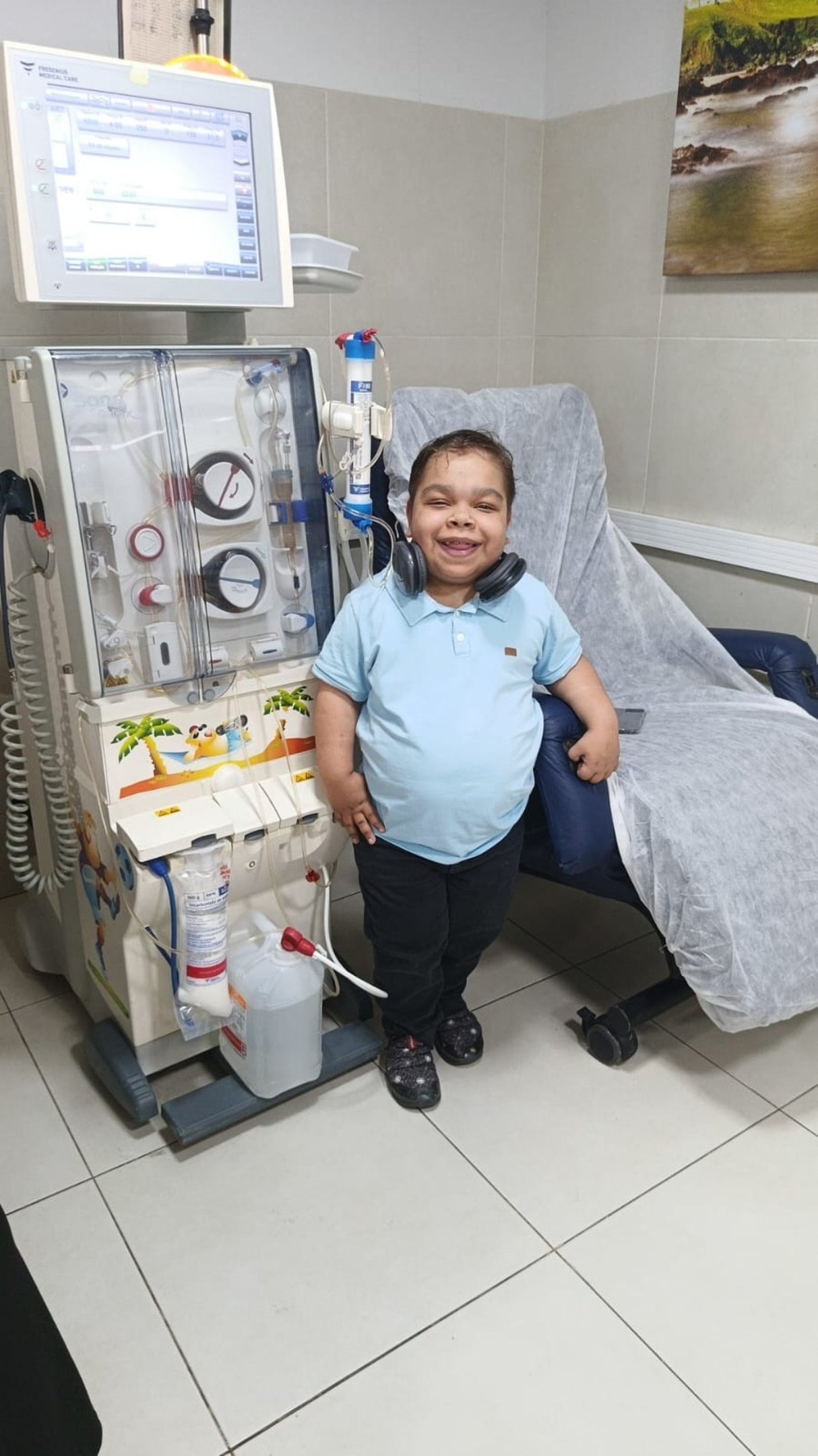 A inf&acirc;ncia de Jos&eacute; Heitor foi marcada por uma longa trajet&oacute;ria de cuidados m&eacute;dicos