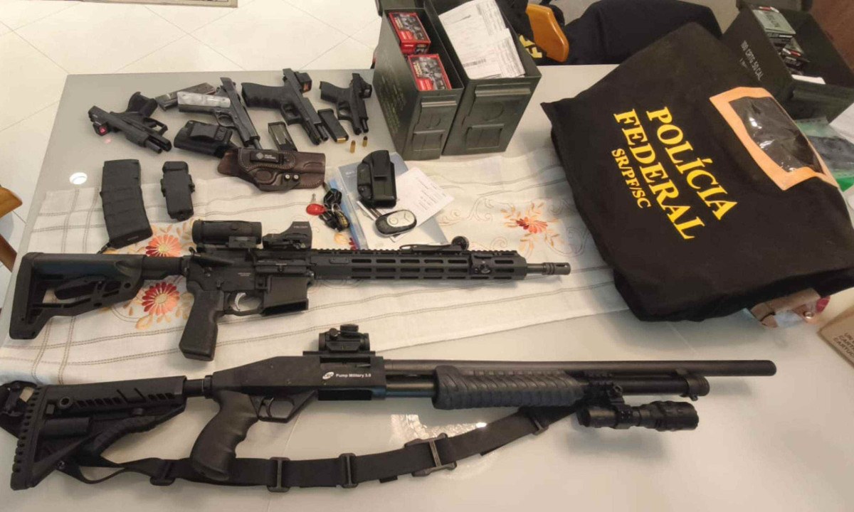 Polícia Federal deflagra Operação Bifronte nesta quarta-feira (14/10) - (crédito: Polícia Federal/Divulgação )
