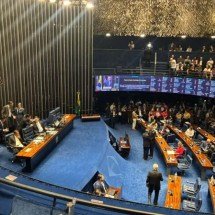Flávio Bolsonaro a favor, Mourão contra: veja como votaram os senadores -  Luiza Altoé/CB/D.A. Press