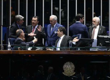 Matéria é considerada prioritária para a campanha à reeleição do presidente Luiz Inácio Lula da Silva (PT) e é votada cinco meses após ter chegado ao Senado  -  (crédito: Carlos Moura/Agência Senado)