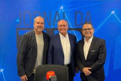 Alckmin defende mandato de 10 a 12 anos no STF e diz que Lula fará a reforma do Judiciário: 'Não tem sentido ser vitalício' -  (crédito: Tupi)