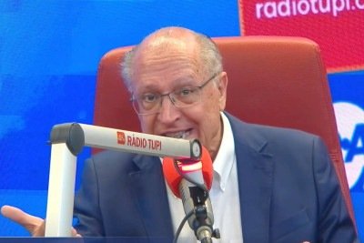 O vice-presidente Geraldo Alckmin -  (crédito: Reprodução/Tupi)