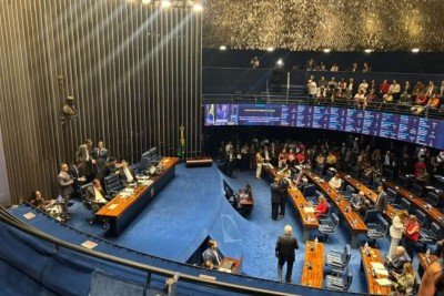 Plenário do Senado  -  (crédito:  Luiza Altoé/CB/D.A. Press)