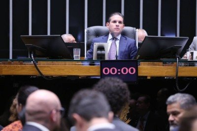 O ‘erro de cálculo’ do PL que dá fôlego a Motta na briga pelo comando da Câmara -  (crédito: Foto: Kayo Magalhães / Câmara dos Deputados)