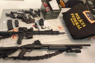 Polícia Federal deflagra Operação Bifronte nesta quarta-feira (14/10) -  (crédito: Polícia Federal/Divulgação )