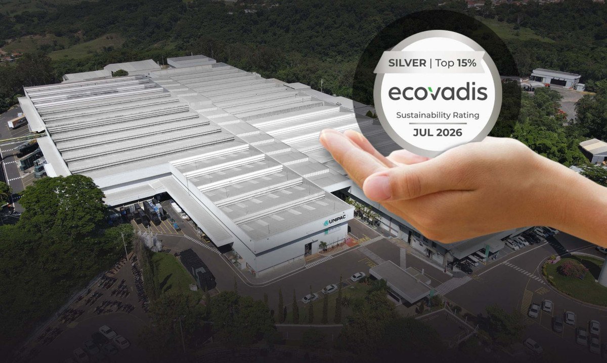 Unipac reafirma reconhecimento Prata na EcoVadis - (crédito: DINO)