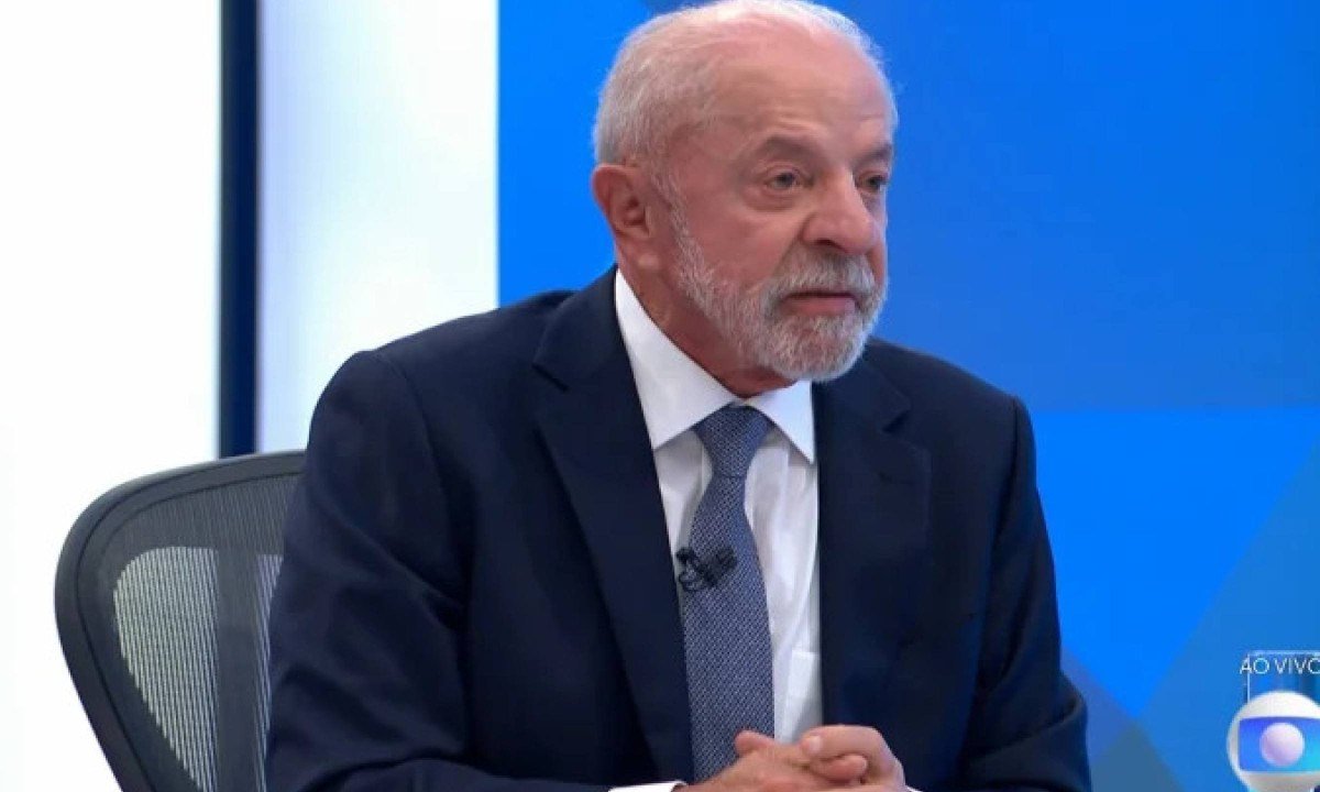 Lula em sabatina no Jornal Nacional - (crédito: Reprodução)