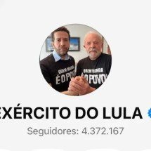 Janones convoca apoiadores para vigília após TSE liberar 'Exército do Lula' - Reprodução