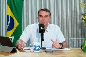 Flávio analisa DataFolha e afirma estar "muito à frente" de Lula