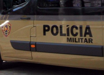 Homem aciona a Polícia Militar após agressão de ex-companheira  -  (crédito: Jair Amaral/EM/D.A Press)