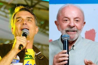 Para 93%, a decisão está tomada, enquanto 7% admitem que ainda podem mudar de candidato. Entre os eleitores de Flávio Bolsonaro, 95% dizem estar certos do voto, e 5% consideram uma mudança -  (crédito: Charles Vieira e Ricardo Stuckert)