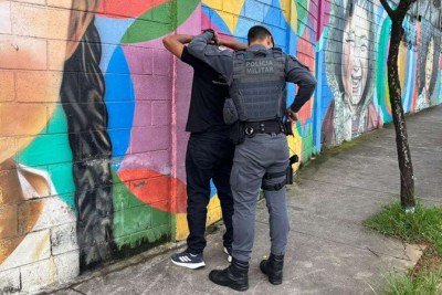 Homem de 32 anos, investigado por homicídio cometido em Betim, é preso em São Paulo depois de passar oito anos foragido -  (crédito: Reprodução/MPMG)