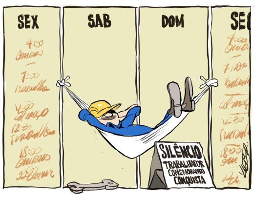 Fim da escala 6x1 -  (crédito: Kleber)