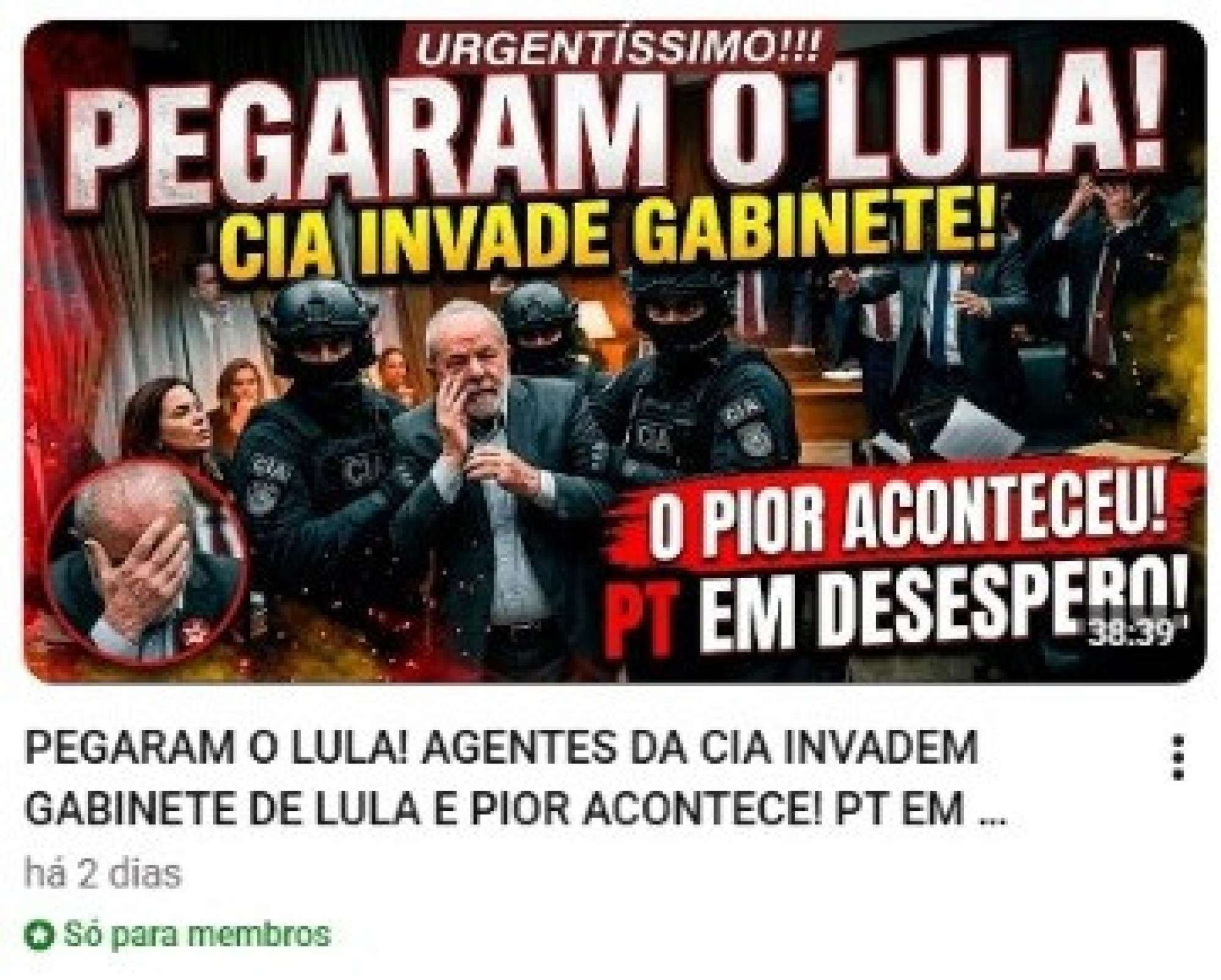 V&iacute;deo publicado pelo perfil "TV News no ar" no YouTube