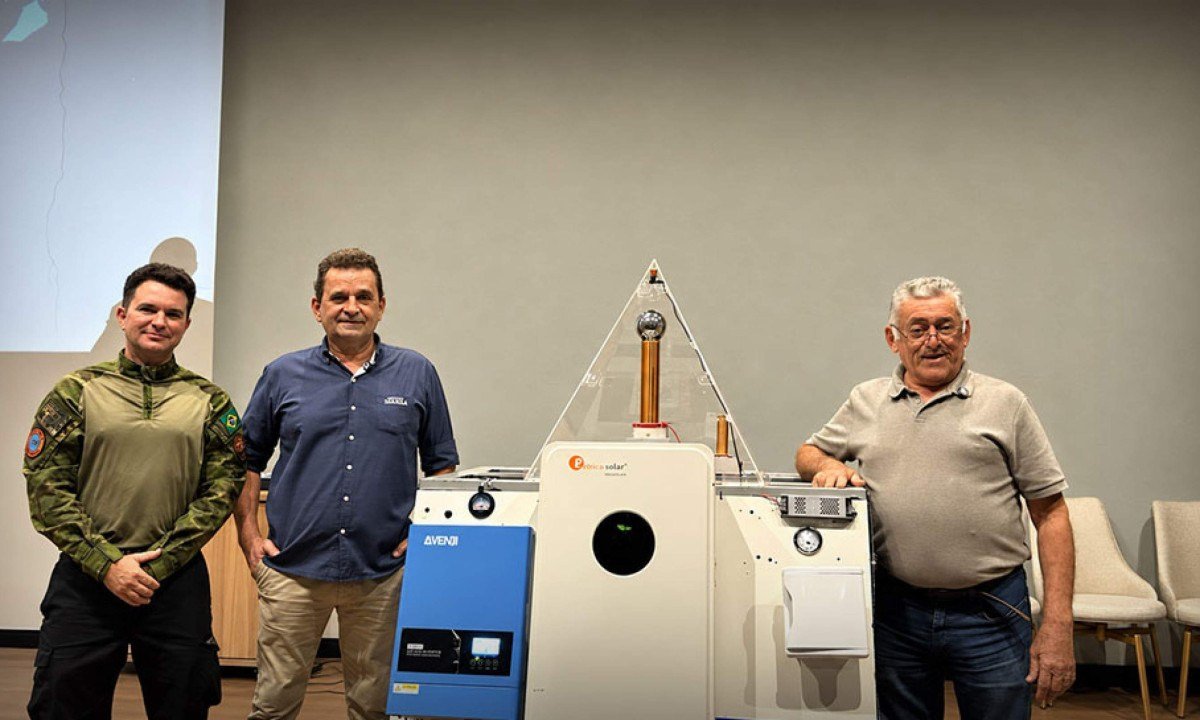 Urandir Fernandes de Oliveira apresenta multigerador de energia em MS
- (crédito: PulseBrand)
