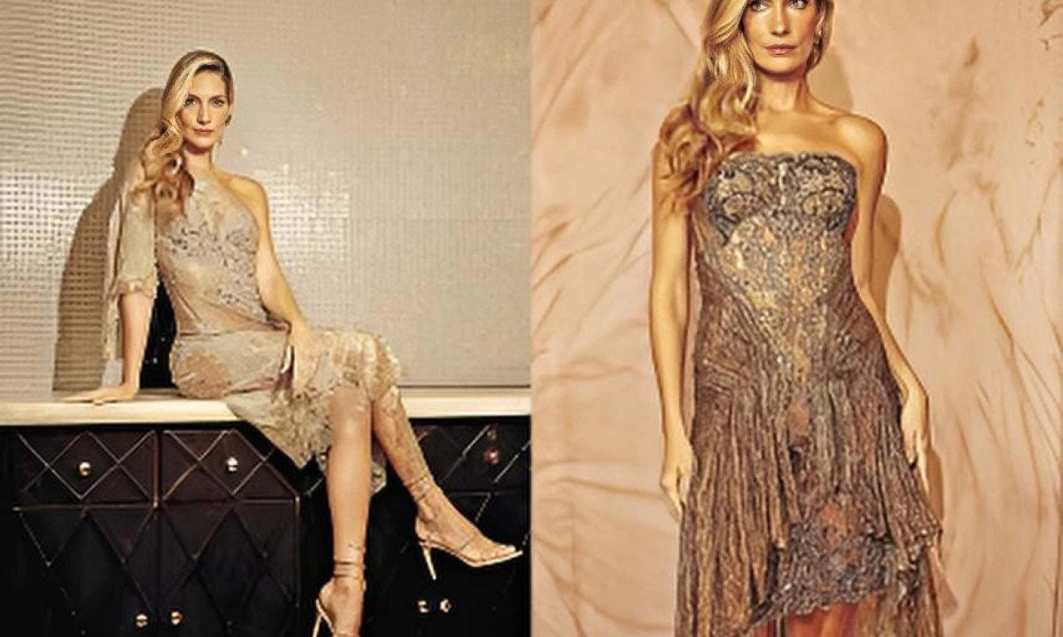 Coleção traz vestidos prêt-à-porter de padrão de alta-costura - (crédito: DIEGO CORDEIRO/divulgação)