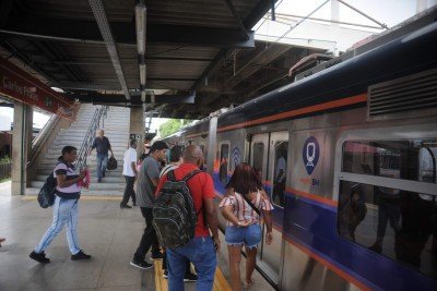 Alterações começam neste sábado (17/10) e afetam estações da Linha 1 durante obras de modernização e poda de vegetação no local; As tréguas entre as locomotivas serão de 24 minutos       -  (crédito:  Alexandre Guzanshe)
