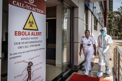 República Democrática do Congo está vivendo novo surto da doença, que está se espalhando pelo país e causando mortes -  (crédito:  Luis TATO / AFP)