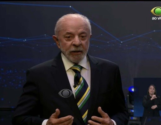 A declaração de Lula foi feita durante debate promovido pela Rede Bandeirantes, em meio à discussão sobre o combate ao crime organizado no país -  (crédito: Reprodução/youtube)