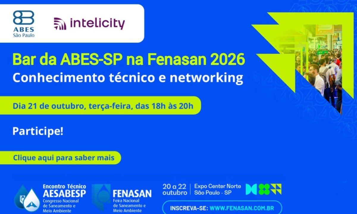 ABES-SP debate IA na fiscalização do saneamento - (crédito: DINO)