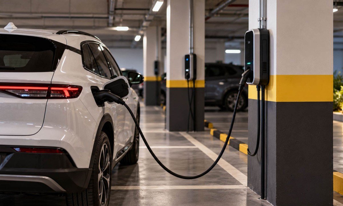 Condomínios precisam se adaptar aos carros elétricos - (crédito: DINO)
