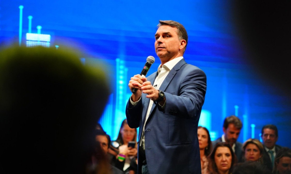 Se der Flávio: o cargo além da Fazenda que tem suscitado a curiosidade do mercado - (crédito: Foto: Vittor Sales/Divulgação Campanha Flávio Bolsonaro)