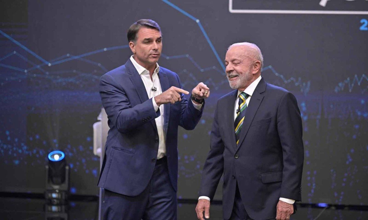 É muito provável que o debate não tenha convertido votos de indecisos. Houve ataques mútuos e sem resposta -  (crédito: RENATO PIZZUTTO/BAND)